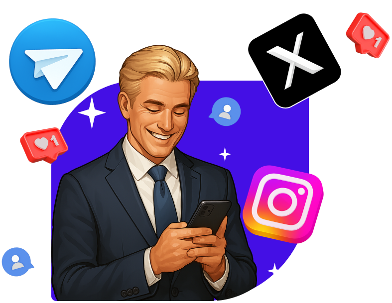 FOLLOW US ON SOCIAL MEDIA